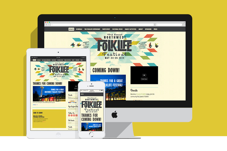 2014 Northwest Folklife Festival website