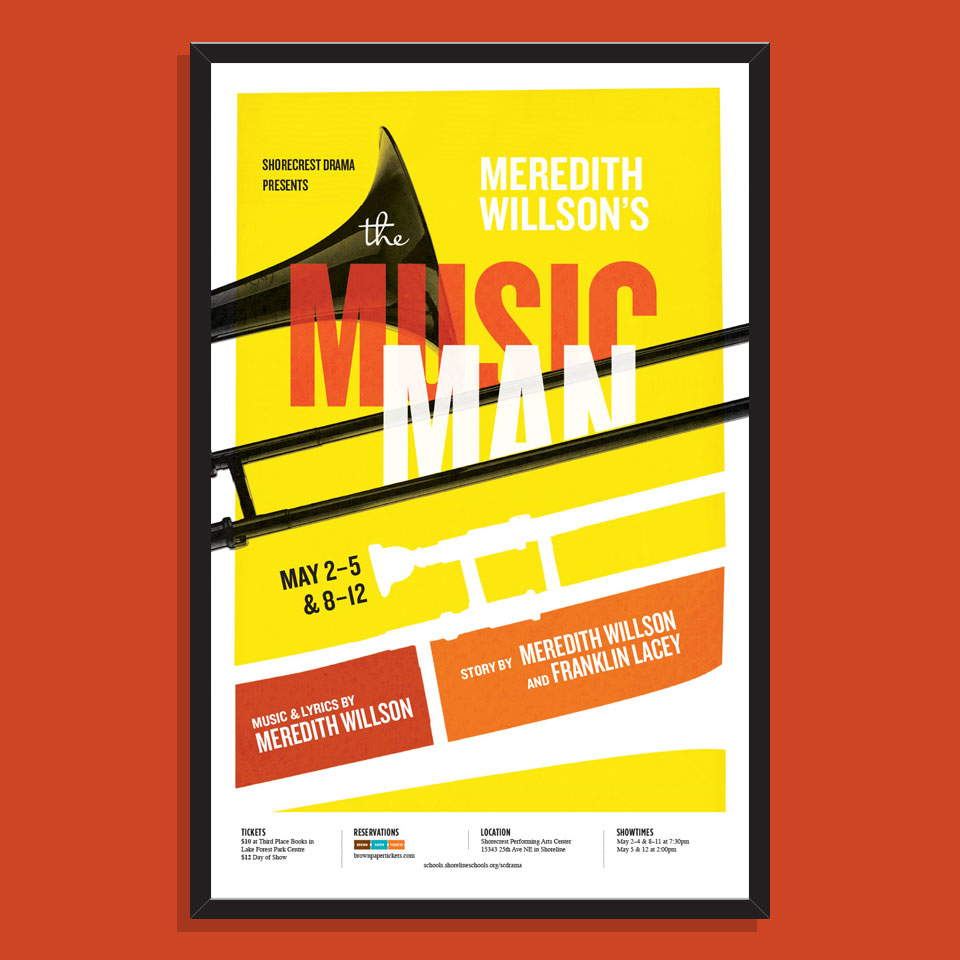 The Music Man Poster